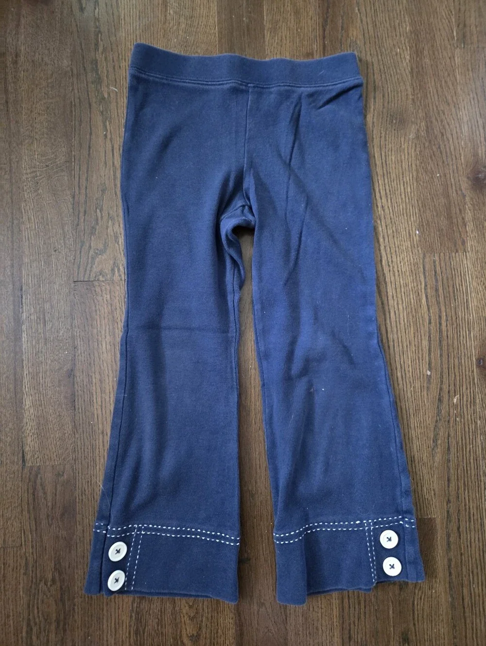 Vtg Gymboree Girls 5 Blue Yoga Pants